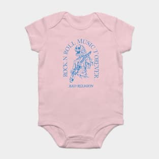 B a d  R E L E G I O N /// Skeleton Rock N Roll Baby Bodysuit